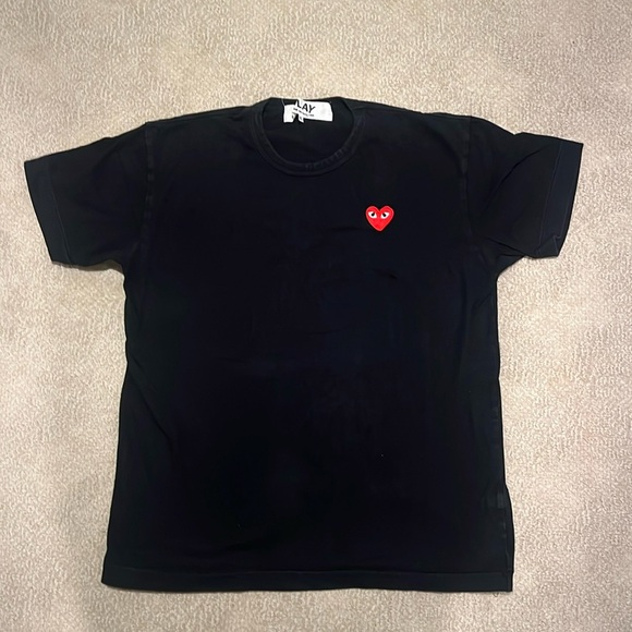 COMME DES GARCONS
Men's Cotton Jersey Heart T-Shirt size XL - Picture 1 of 2